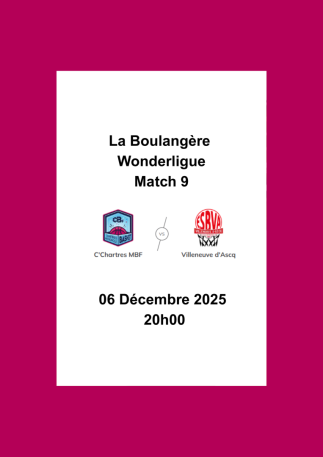 C'CMBF VS Villeneuve d'Ascq